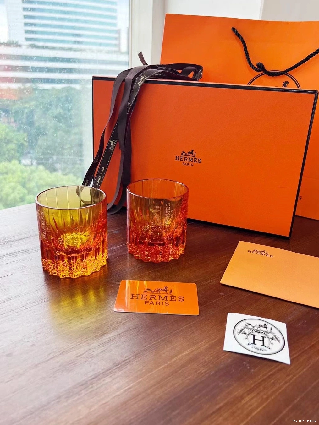 CUPS GLASSWARE HERMES 0813